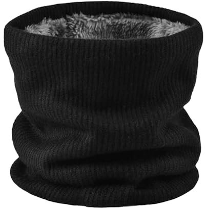 ASFWAGQ Winter Halsschlauch Herren Damen Ski, Winter Neckwarmer Herren Damen Schal, Fleece Schal Schlauchtuch für Herren Gamaschenmaske, Winddicht Sportschal