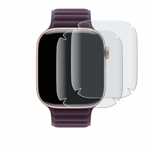 brotect Pellicola Copertura Completa Opaca per Apple Watch Series 10 (42 mm) (2 Pezzi) Full-Cover 3D Curvo