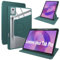 Lemxiee PU Leder Case für Lenovo Idea Tab Pro hülle mit Stiftschlitz/Drehständer/Kratzfest,PU Leder + Acryl Hülle für Lenovo Idea Tab Pro (2025) 12.7 Cover