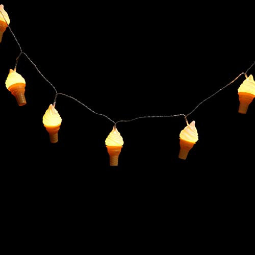 FONDOTIN Eiscreme-lichterketten Dekorativ Für Zuhause 1 Set Lichterkette