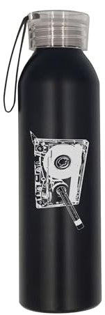 Retro Music Tape Wasserflasche, Retro Music Tape Isolierflasche, Edelstahl Wasserflasche, Trinkflasche