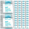 50Pcs Urine Solidifier and Deodorizer Absorbent Poo Gel Portable Toilet Powder with Water-Soluble Package Bag Emergency Toilet Waste Pee Gel for Camping