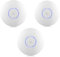 WiFi 6 Access Point Bundle – 3 Units with Mount Kits & Cables – Compatible with UniFi U6-Pro by Ubiquiti