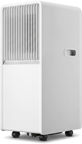 Faozhuo Condizionatore Portatile 12000 BTU, Raffreddamento Silenzioso Fino a 42 mq, Ventilatore e Deumidificatore con Kit per Finestra per Casa o Ufficio, 14000 BTU, 14000 BTU