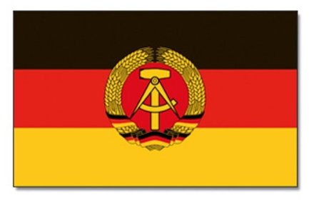 Stockflagge DDR 30*45 cm Fahne Flagge