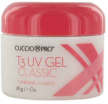Cuccio Pro T3 UV Gel Clear for High Shine Natural and Artificial Nails 28g