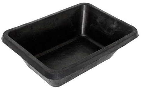 RUBBER BUCKET 40L BLACK