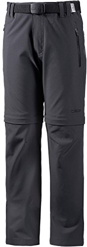 CMP - Kid Zip Off Pant, Anthracite, 164