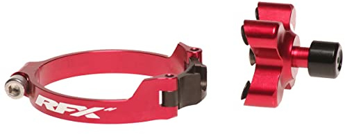 Rfx Fxla 10300 99RD lancio Contol Honda CR250 97 – 07 CRF250/450 04 ≫ on Kawasaki KXF250/450 06 ≫ su 01 – 08 Suzuki RM125 RM250 04 – 08 RMZ250/450 07 > on WP Factory 48 mm forchette da 56.4 mm, rosso
