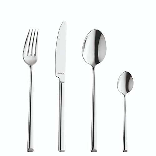 Amefa 117000MBA1B60 Metropole Cutlery Set, Stainless Steel