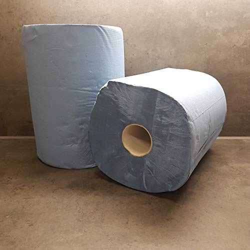 Putztuchrolle Putzrolle Putztuch Putzpapier 2 Rollen 1000 Blatt 33x36 cm von Powerpreis24®