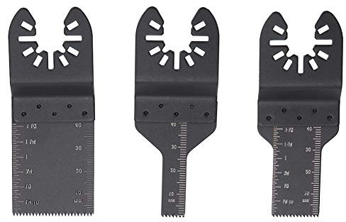 Taidda Hoja oscilante, Multi Tool Saw Blades 3Pcs Oscilante Multi Tool Saw Blades Herramienta de corte de precisión para metal Madera Plástico