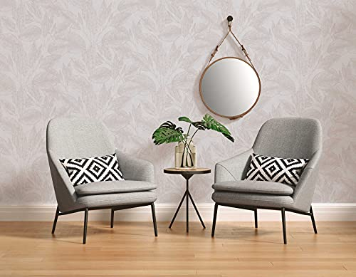 A.S. Création Blumentapete Attractive Tapete mit Blättern Vliestapete beige creme matt fein strukturiert 378361