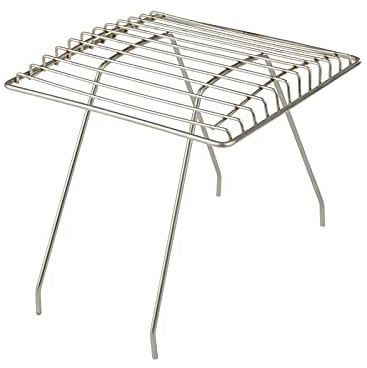 STABILO Befestigungstechnik Dohlengitter, Kamingitter, Dohlenschutzgitter, Vogelschutzgitter, Gitter aus Edelstahl (270x270 mm - Für Kaminöffnungen von 200 bis 270 mm)