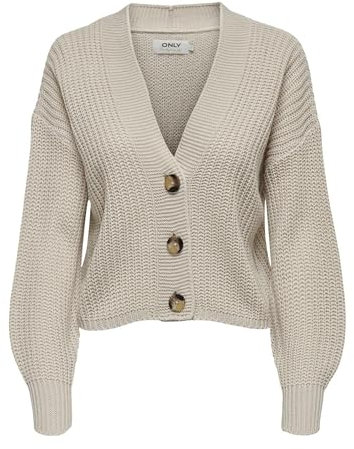 ONLY Cardigan ONLCAROL Cardigan Pumice Stone l Pumice Stone l
