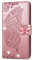 For iPhone SE 2022 Case iPhone SE 2020 Case iPhone 8/7 Case Glitter 3D Bling Sparkly Gems Butterfly Flip Case Stand Wallet Phone Case Card Slots Magnetic Silicone Bumper Shockproof Cover Rose gold