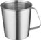 Messbecher Edelstahl 1L Edelstahl Messkanne mit Maßeinheiten & Griff Metallkännchen Spülmaschinenfest Milchaufschäumbecher Messbecher, …