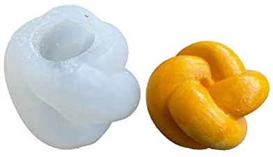 Fondantform Eine Wollknäuel-Kerzen-Silikonform Zum Selbermachen Modellieren Von Wollknäuel-Modellierform, 1