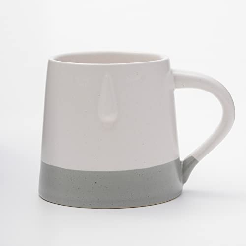 kahaans Zweifarbige Tasse aus Steingut, 370 ml,