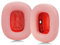 SINOWO Ohrpolster für Apple AirPods Max, Ersatz-Leder-Ohrpolster, schweißfest, mit Magnet, Proteinleder und Memory-Schaum (Rosa)