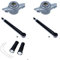 2x Gasdruck Stoßdämpfer + Domlager hinten für A3 8V Golf 7 Leon 5F