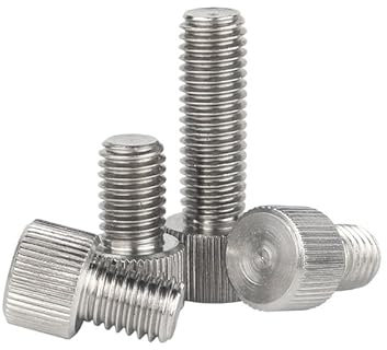 ORANXIN M2 x 5mm 5 pcs Runder Kopf Rändelschrauben 304 Rostfreier Stahl Einstellbar Rändel Knopf Handgriff Klemmung Schrauben Maschine Bolzen