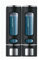 Seifenspender Wandbefestigung,800ml Shampoo Duschgel Spender Duschseifenspender 2-Kammern für Badezimmer, Hotels, Fitnessstudios und Küchen. (2)