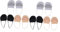 FOMIYES 2sets Invisible Forefoot Socks Short Socks for Women Mouth Design 3pairs*2
