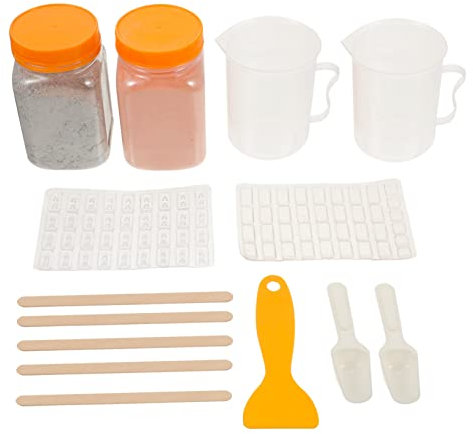 Angoily Diy Table Brick Material Miniature Building Bricks Kit Miniature Set for Micro-landscape Random Style