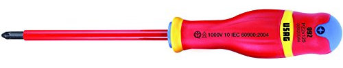 USAG 092 PZ - Cacciavite isolato a stella per viti con impronta a croce POZIDRIV® - SUPADRIV® 00920044