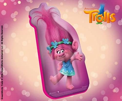 Happy People 16224 Trolls Luftmatratze Poppy, 113 x 51 x 16 cm, 118 x 64 cm