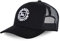 Von Dutch Unisex Motiv Round Trucker Cap Black/White One Size
