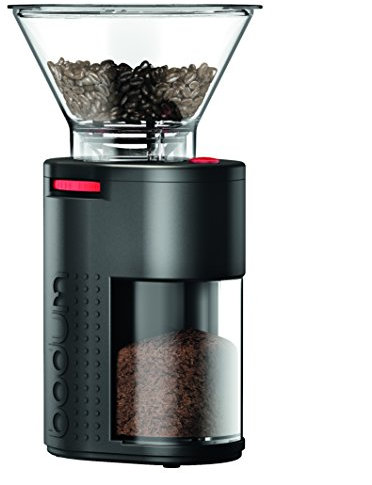 Bodum 11750-01US Bistro Coffee Grinder, One Size, Black