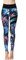 FLYILY Damen Yoga Leggins Frauen High Waist Prägedruck Slim Fit Fitnesshose Lange Sportleggins Stretchhose(4-BlackLeaf,S)