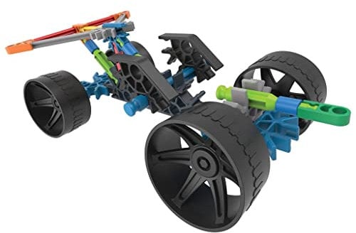 K'Nex Phantasie-Dünen-Baukasten, Basic Fun, 17023, 40 Teile, Bunter Dünen-Baukasten Spielzeug für Jungen und Mädchen, Konstruktionsspielzeug für Kinder im Alter von 5 bis 10 Jahren