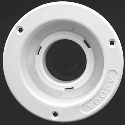 Boquilla de llenado de Agua Potable, para Caravana, Caravana, Barco, Color Blanco, 40 mm