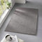 Taracarpet Teppich Kurzflor weicher Designer Uni Bodenbelag Madrid fürs Wohnzimmer, Kinderzimmer, Schlafzimmer und die Küche geeignet Anthrazit Dunkelgrau 240x240 cm