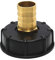 Mamelon Raccord Rapide Pour Cuve 1000 L, Multitanks Raccord, Laiton Connecteur De Tuyau, Adaptateur De Réservoir IBC (32mm)