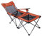Campingstuhl Faltbar, Angelstuhl mit Fußablage, Karpfenstuhl 150kg, Klappstuhl Camping Stuhl Leicht mit Tisch, Verstellbar Niedrig Faltstuhl Camping Carp Chair