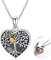 LONAGO Baum des Lebens Foto Medaillon Halskette die Bild Hält 925 Sterling Silber Süße Katze Medaillon Anhänger Halskette Schmuck für Frauen