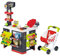 Smoby - Supermercado Infantil, Carrito de la Compra Incluido, Calculadora Real, 42 Accesorios (7600350234), Exclusivo en Amazon