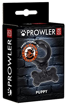 Oxballs Prowler Red Penisring The Puppy Tag in Schwarz