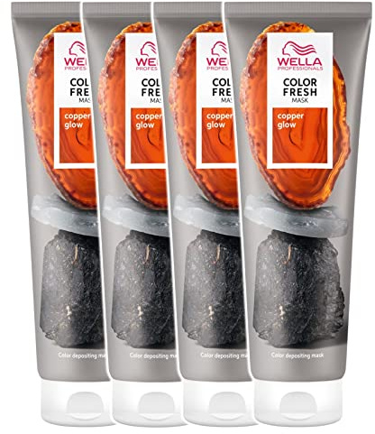 4er Wella Professionals Color Fresh Mask Copper Glow 150 ml