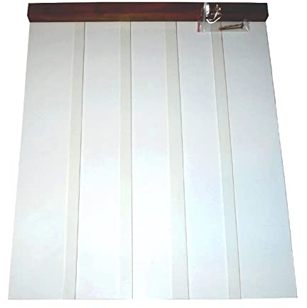 Vorhang zum Katzenhaus Outdoor XXL Kunststoff Wetterbeständig Hütte ideal für den Zwinger (40 x 45 cm)