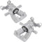 Frankberg 2x Pinza Freno Pinza del Freno Posteriore Sinistra Destra Alluminio Compatibile con Giulietta 940 Giulietta Combi 940 Replace# 77365537