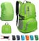 Lywencom Wanderrucksack,30l sportlich leicht faltbarer wasserdichter ultraleichter Rucksack für Outdoor Camping Picknick Wandern Laufen Schultasche mit wasserdichtem Regen (grün)