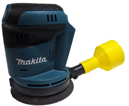 Staubsaugeradapter für Makita-Schleifer, mehrere Größen, Dust Collection, Galactic Gadgets (2-1/2 Zoll - Gelb)