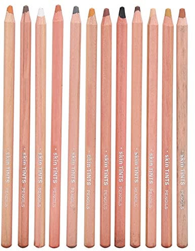 Derwent Pastel Pencils,Pastel Pencil Portrait Handpainted Toner Professional Charcoal Drawing Painting Tool Set