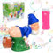 Bubble Blower, Bubble Maker Toy Elektrische Seifenblasenmaschine, Weihnachtsmann Furz Blasengebläse, Tragbares Blasenmaschine für Kinder mit Seifenblasenlösung, Seifenblasenmaschine Lustiges Geschenk