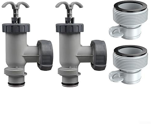 Vannes à piston pour piscines hors sol, pièces de rechange pour entrée d'eau de piscine enterrée, convient pour Intex 1500 2500 4000, accessoires de piscine de filtration